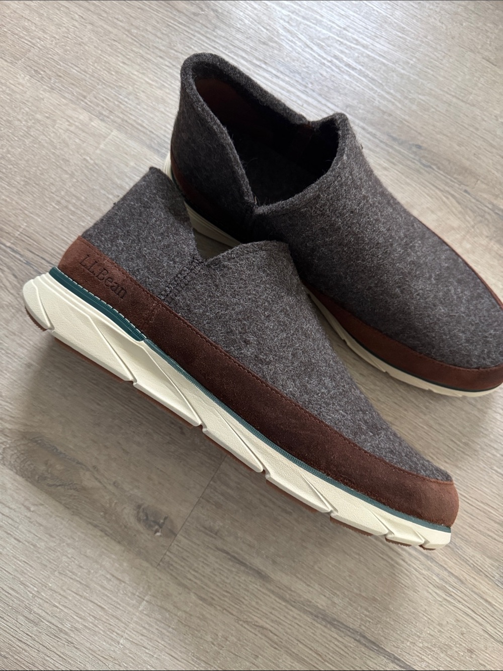 L.L. Bean Downeast Wool Slip-Ons